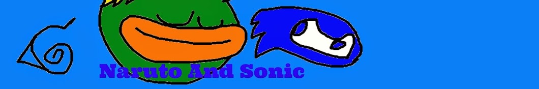 naruto and Sonic YouTube channel avatar