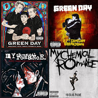 Punk, grunge, emo rock