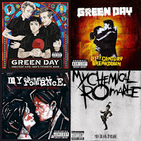 Punk, grunge, emo rock
