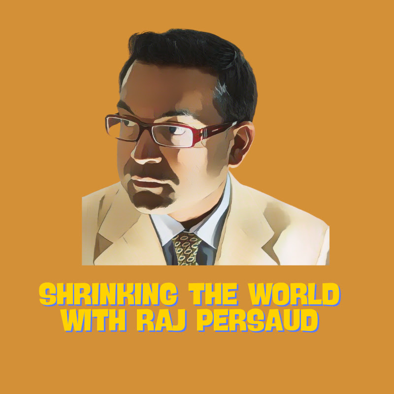 Shrinking The World With Dr Raj Persaud Logo