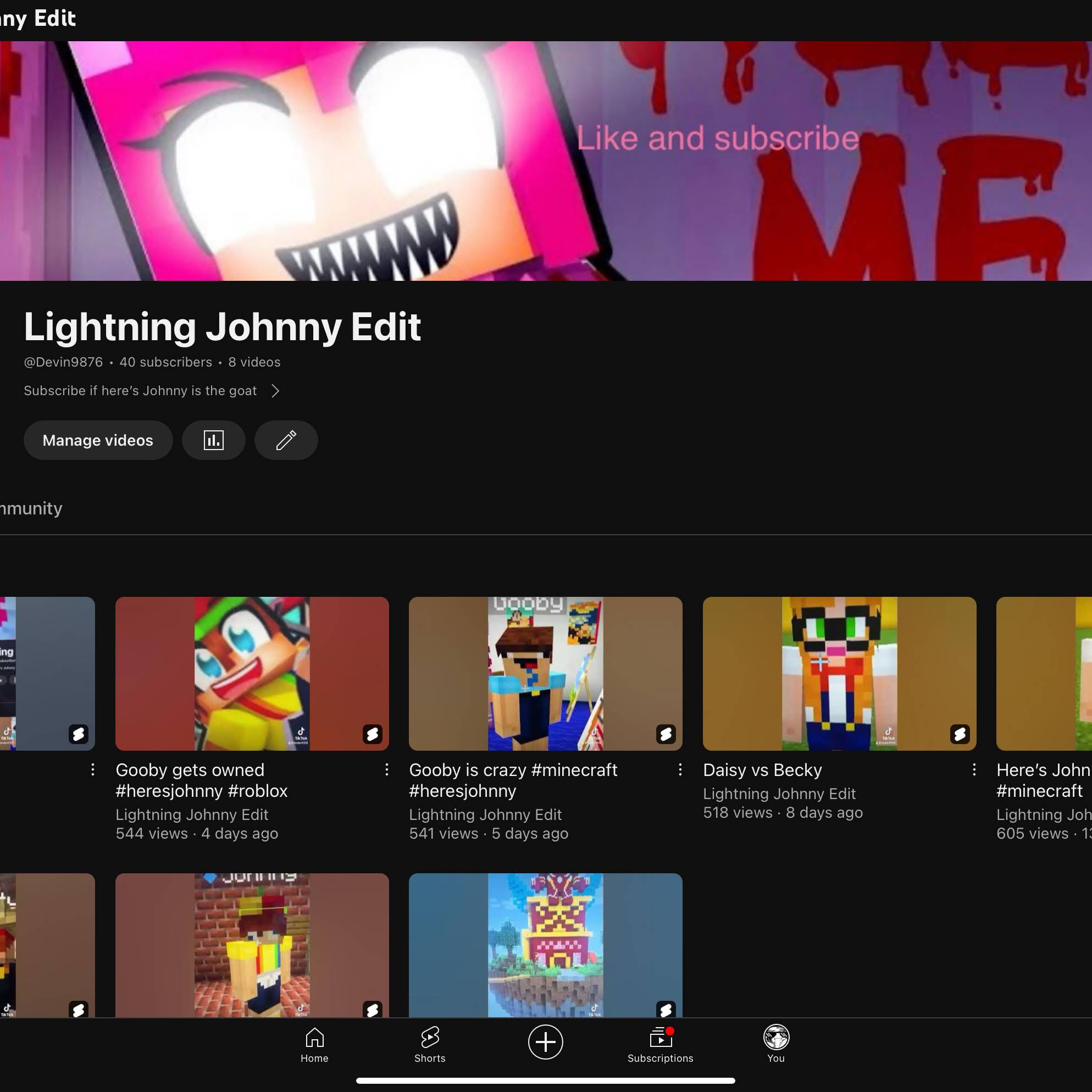 Post from Spooky Johnny Editz