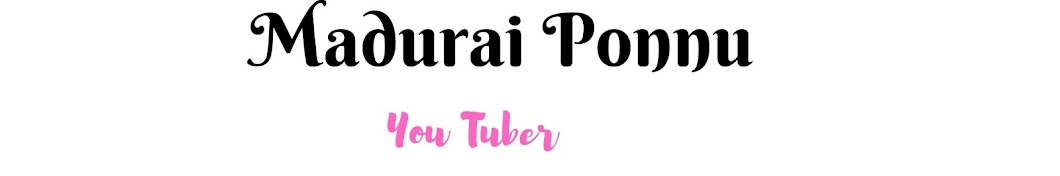 Madurai Ponnu Avatar de canal de YouTube