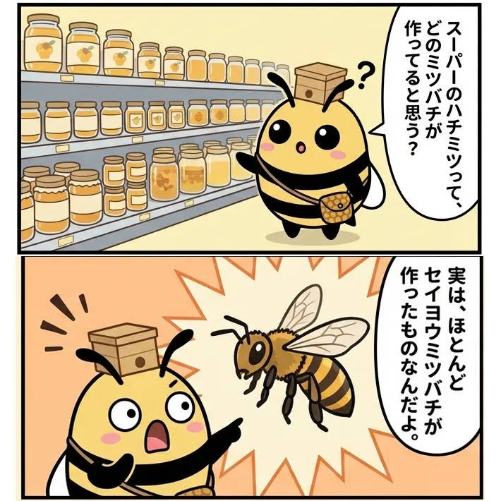 ニホンミツバチの蜂蜜　まお YouTube