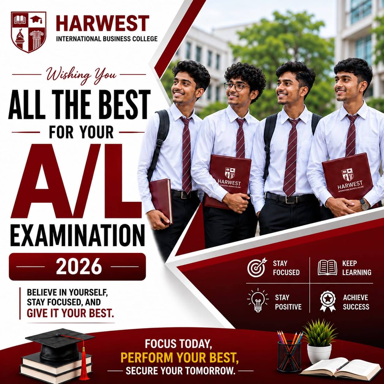 BEST WISHES TO A/L STUDENTS
