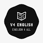 V4 English logo
