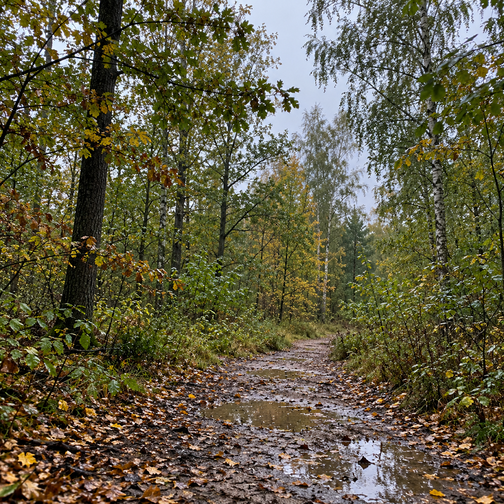Beitragsbild zur Ankündigung neuer Wind- und Regenaufnahmen bei Nature for a while