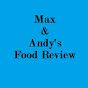 Max and Andy's food review logo
