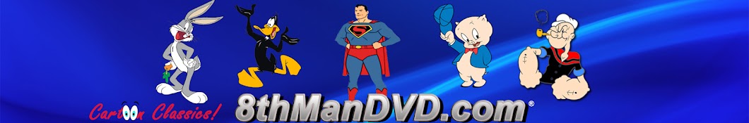 8thManDVD.comâ„¢ Cartoon Channel Avatar de chaîne YouTube