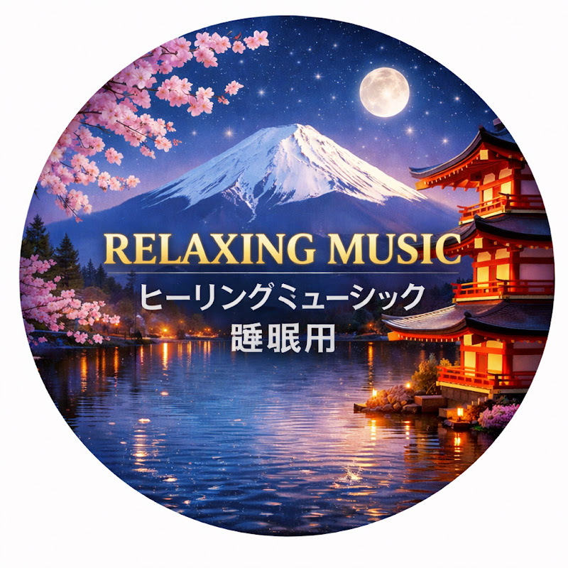 RELAXING MUSIC - ヒーリングミュージック 睡眠用 YouTubeチャンネル画像