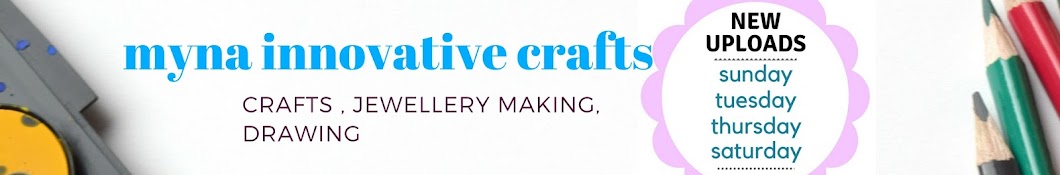 Myna Innovative Crafts यूट्यूब चैनल अवतार