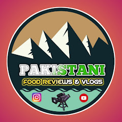 Pakistani food reviews & vlogs channel logo