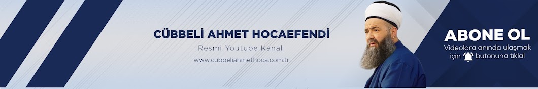 CÃ¼bbeli Ahmet Hoca YouTube kanalı avatarı