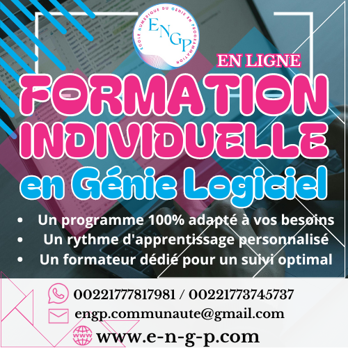 Post from Ecole Numérique du Génie en Programmation (ENGP)