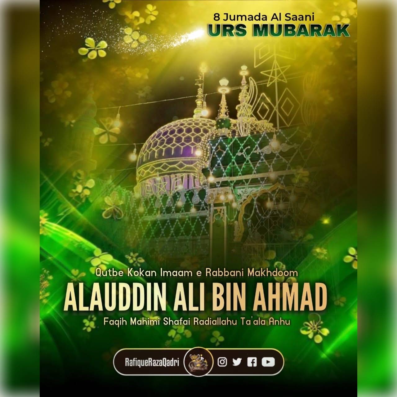 Post from RAFIQUE RAZA QADRI
