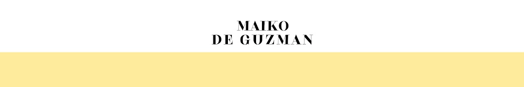 MAIKO de Guzman YouTube channel avatar