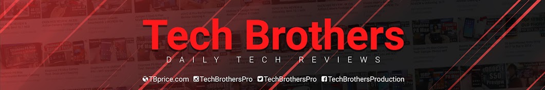 Tech Brothers Avatar canale YouTube 