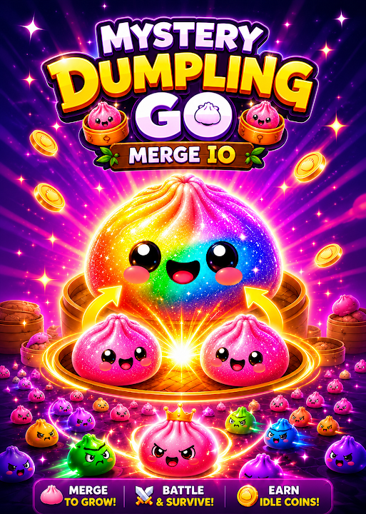 Mystery Dumpling Go: Merge IO — cover art