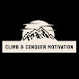 Climb & Conquer Motivation logo