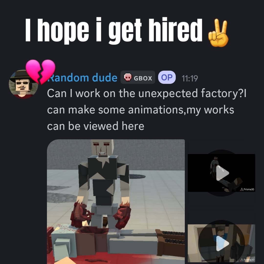 Post from random dude