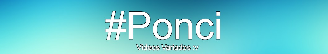 Ponci XD Avatar channel YouTube 