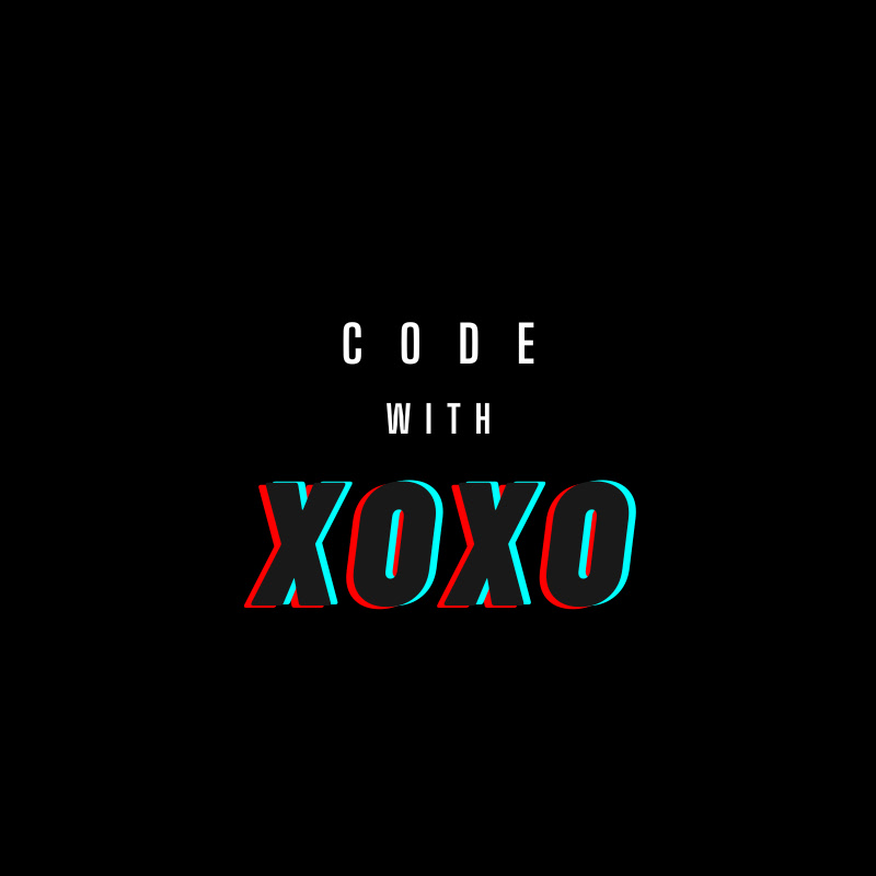 code with xoxo