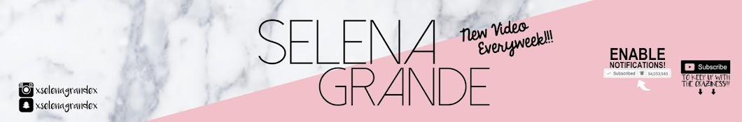 Selena Grande YouTube channel avatar