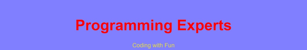 Programming Experts YouTube 频道头像