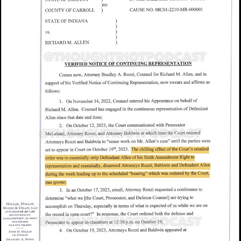 Post from Thought Riot Podcast