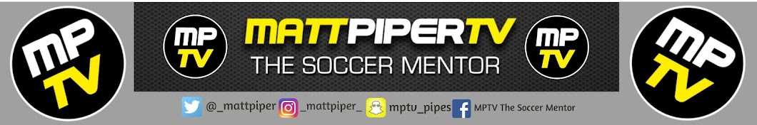 MattPiperTV - The Soccer Mentor YouTube channel avatar