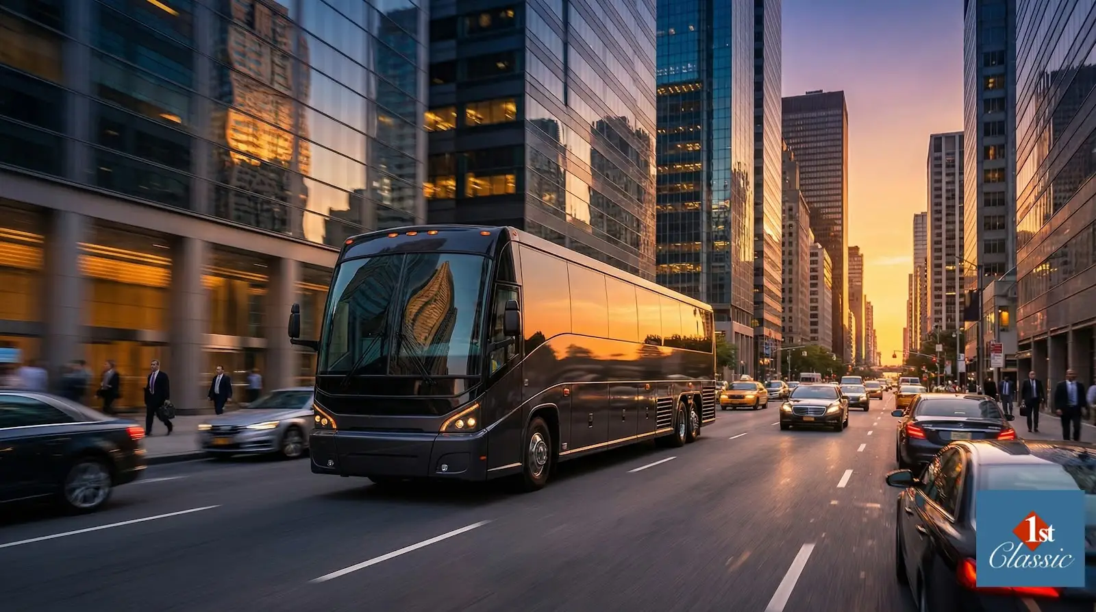 Professional Corporate Travel Starts with a Charter Bus