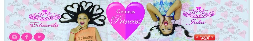 GÃªmeas Princess YouTube channel avatar