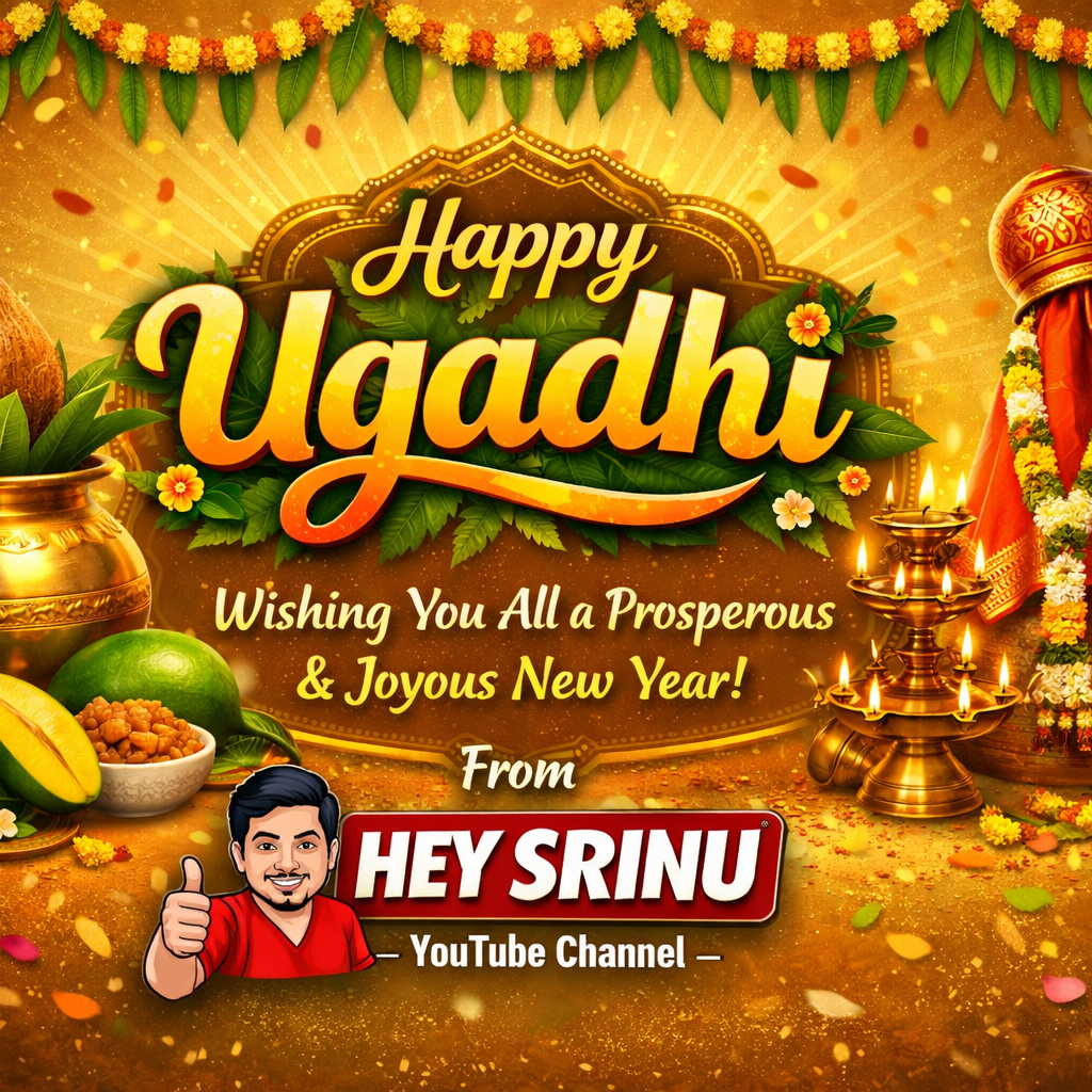 Post from Hey Srinu