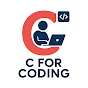 C for coding logo