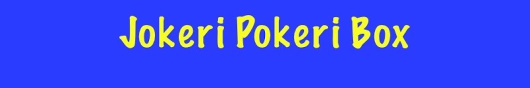 Jokeri Pokeri Box YouTube 频道头像
