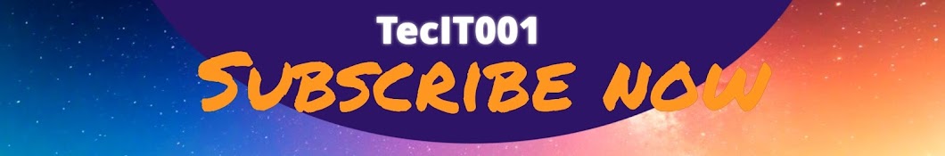 tecIT001 YouTube channel avatar