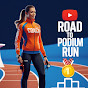 Road to podium run logo