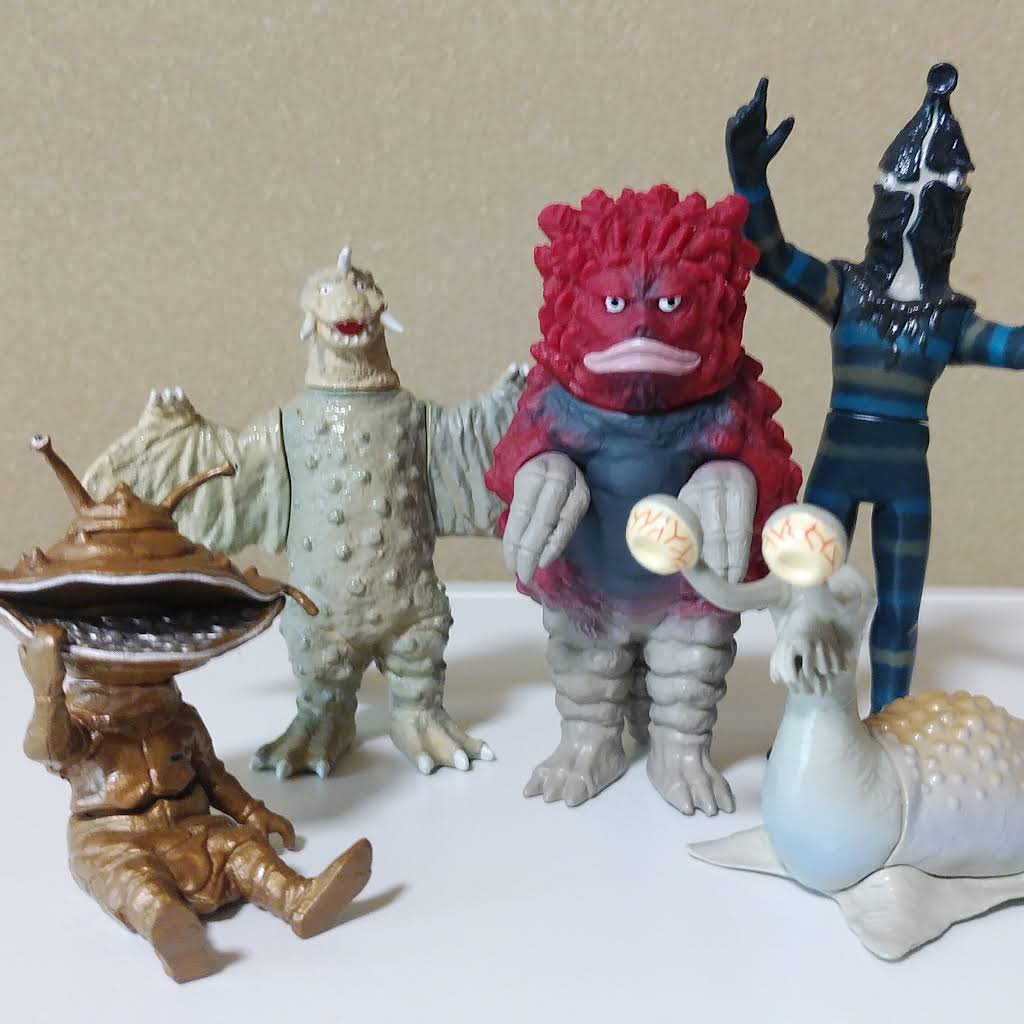 ネクサス　アンティッＱ　其ノ参　６体 ネクサス アンティッQ 其ノ参 6体 ウルトラ怪獣消しゴム大百科