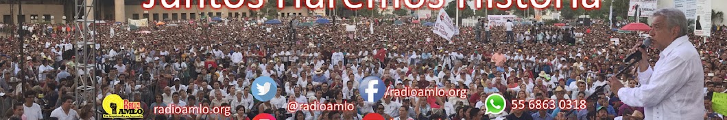 RadioAMLO ইউটিউব চ্যানেল অ্যাভাটার
