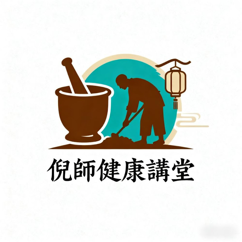 倪師健康讲堂 Logo