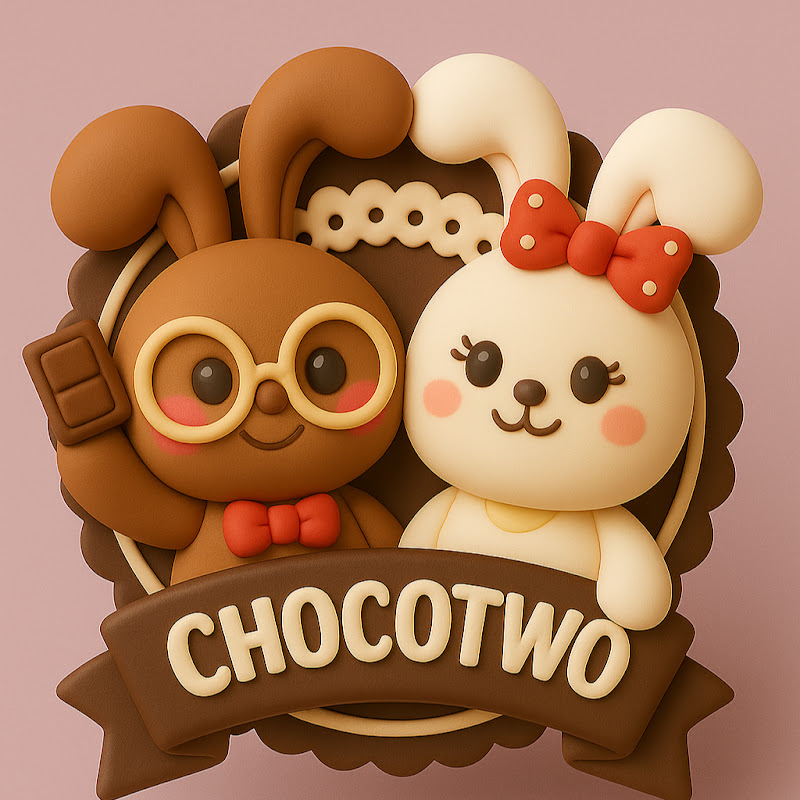 Chocotwo  巧克兔工作室 手作卡片 手工卡片 教室怖置 手作紙雕 YouTube 頻道頭像