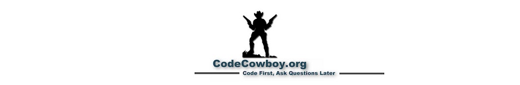 CodeCowboyOrg رمز قناة اليوتيوب