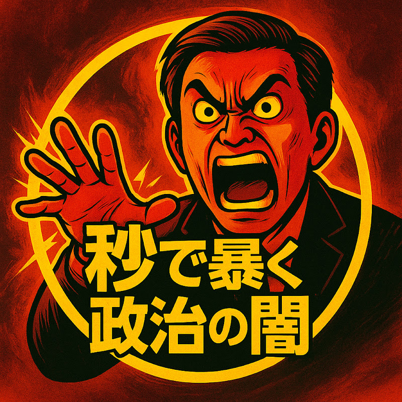 秒で暴く政治の闇 YouTubeチャンネル画像