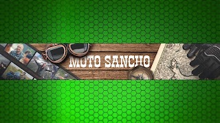 Заставка Ютуб-канала «Moto Sancho»
