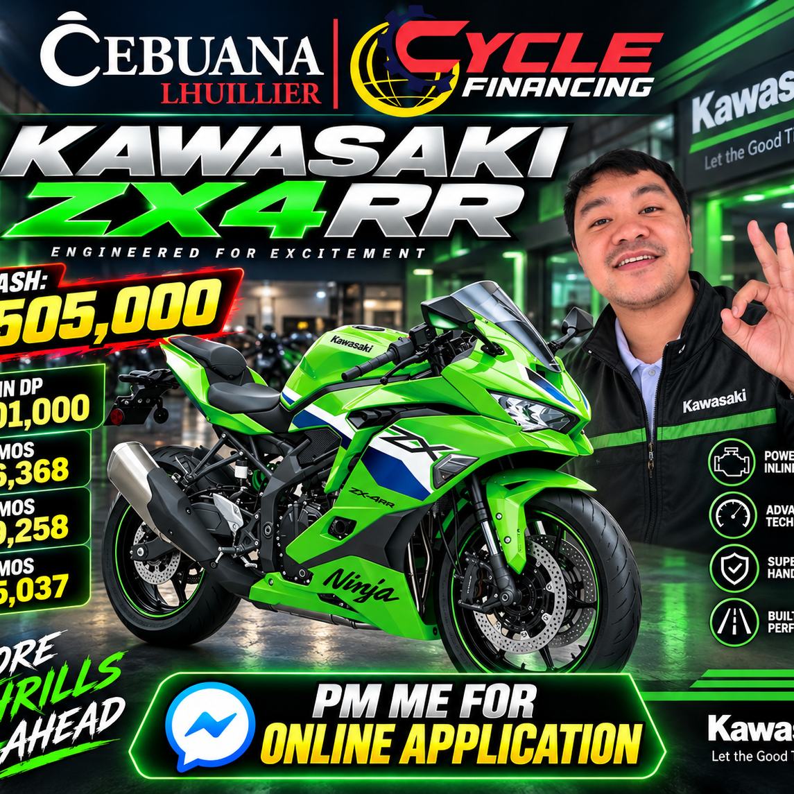 KAWASAKI ZX4RR PM ME FOR ONLINE APPLICATION 😁👌 - YouTube
