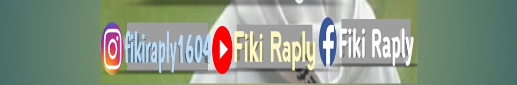 Fiki Raply YouTube channel avatar