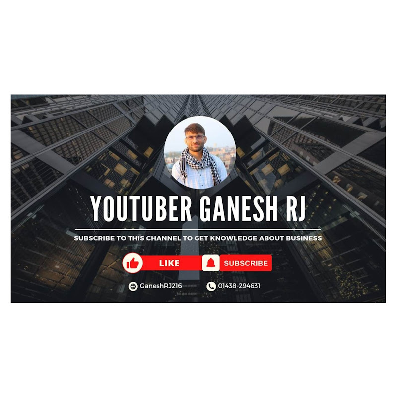 YOUTUBER GANESH RJ
