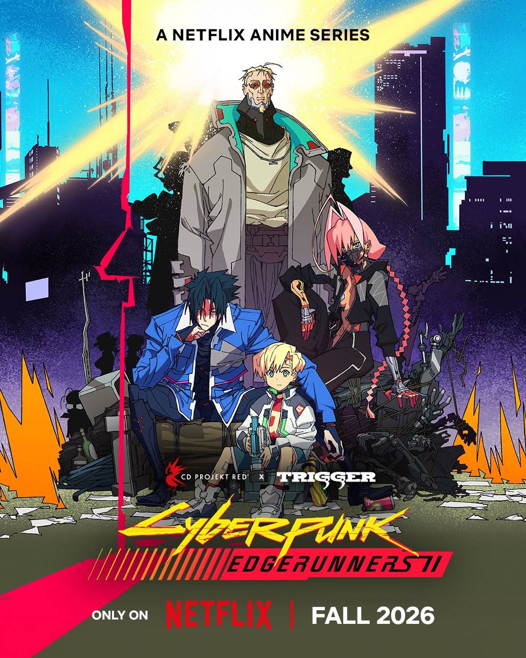 Cyberpunk: Edgerunners 2 Crew - Roman Carax, Talia Yang, Weak Kingsley & D