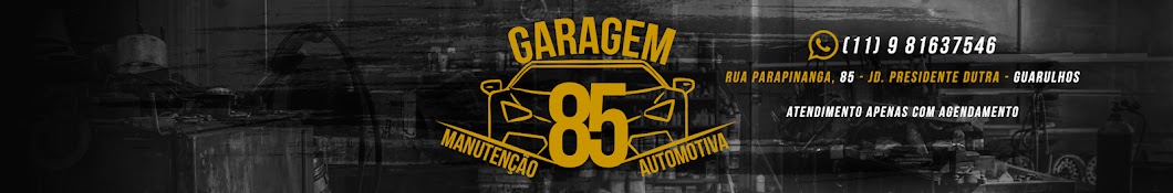 GARAGEM 85 YouTube channel avatar