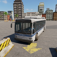 Bus Parking 3D icon