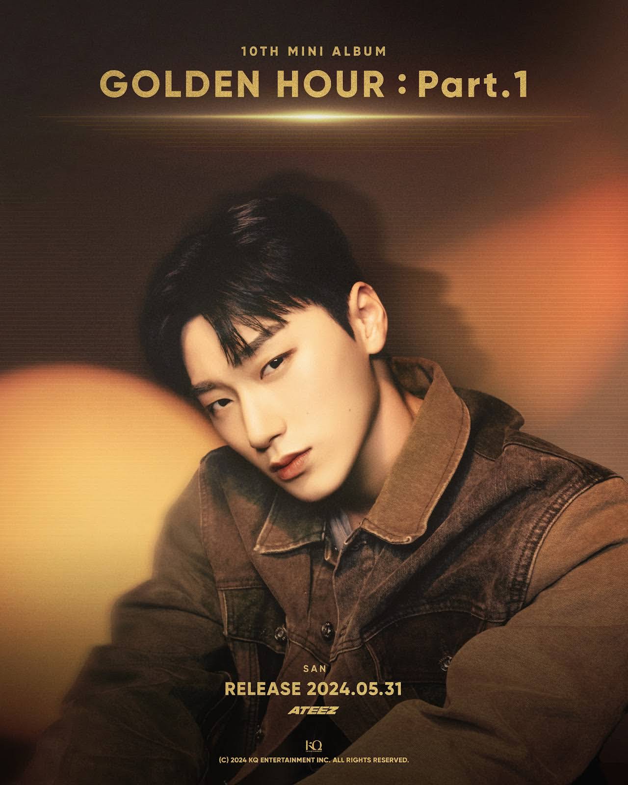 ATEEZ GOLDEN HOUR jumpup ラキドロサンユノ